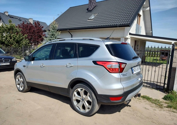 Ford Escape cena 85200 przebieg: 81100, rok produkcji 2019 z Ostróda małe 191